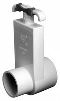 Waterway 880-1510 white 1.5 in. slice valve, spigot x spigot