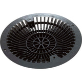 AquaStar 8MF102 8 inch black round MoFlow suction outlet cover, second view