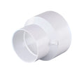NDS 8 in. x 6 in. PVC Sewer & Drain Reducer Coupling, Hub x Hub , 8P07
