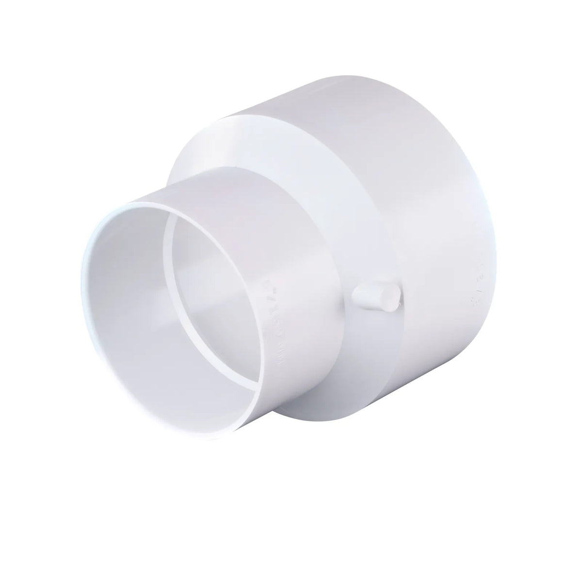 NDS 8 in. x 6 in. PVC Sewer & Drain Reducer Coupling, Hub x Hub , 8P07