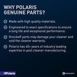 Polaris 9-100-3002 hose swivel, fourth view