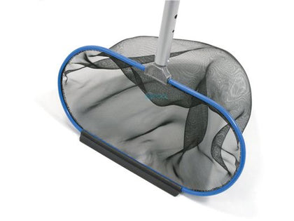 Skimlite S8C stainless steel 8 inch square pocket skimmer net with aluminum handle