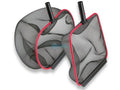 Skimlite SS16 DuraPro 16 inch fine mesh pocket leaf rake with spring steel frame