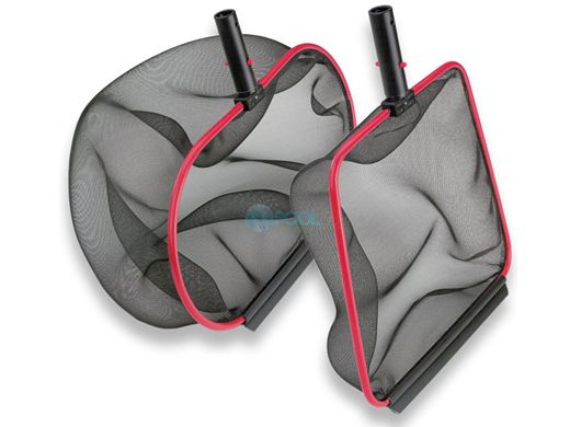 Skimlite SS16 DuraPro 16 inch fine mesh pocket leaf rake with spring steel frame