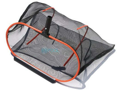 Skimlite M-16 Maxi series 16 inch coarse mesh leaf rake with spring steel frame