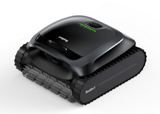 Beatbot A100 cordless robotic pool cleaner, side view