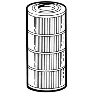 Replacement Cartridge for Hayward Easy Clear C-550 55 Sq Ft Replacement Cartridge | CX550RE FC-1245 C-7455 15503 PC-1245 PA55