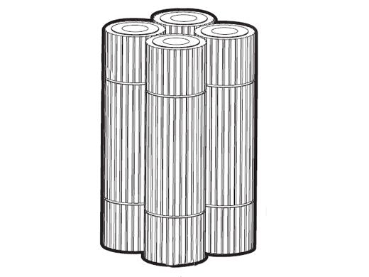 Hayward Cartridge 112 SQFT C-7489 CX875RE | FC-1275 PA112