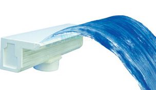 CUSTOM MOLDED 25577-150-000 WATERFALL 18" W/1" LIP