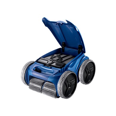 Polaris 9550 Sport 4WD robotic pool cleaner, angle view