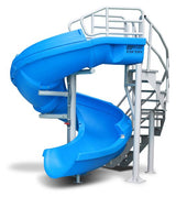 S.R. Smith Vortex Slide with Ladder & Open Flume | 695-209-124