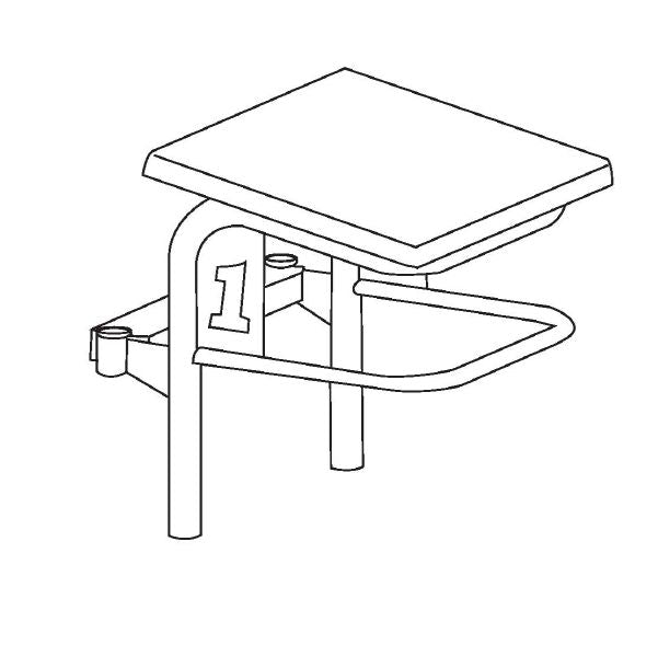 SR Smith Legacy II Starting Platform witout Anchor | LEGACY IIA