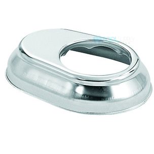 SR Smith Oblong Estutcheon Plate Stainless Steel 1.9" | EP-100A