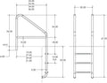 S.R. Smith FLORIDA ROLLOUT LADDER SHORT RAD ELITE CB 22" | 50-795S-MG