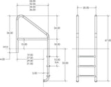 S.R. Smith FLORIDA ROLLOUT LADDER SHORT RAD ELITE CB 22" | 50-795S-MG