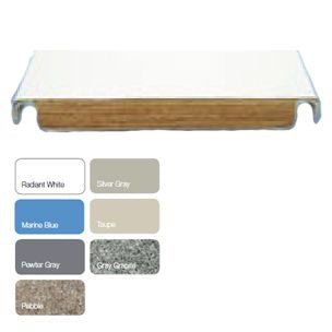 SR Smith 8ft Frontier III Diving Board Taupe with Matching Taupe Tread | 66-209-598S10T