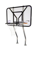 S.R. Smith Commercial basketball game | 1.09 Stanless Steel Dual-Posts | With A | BASKC