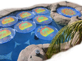 Solar Sun Rings Blanket Pattern 5' Diameter | SSR-1