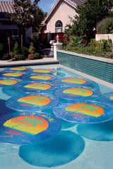 Solar Sun Rings Blanket Pattern 5' Diameter | SSR-1