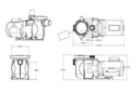 Pentair Supermax Pump .75HP UR 115/230V | PHK2RA6D-101L