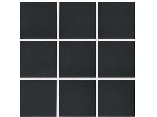 National Pool Tile Unglazed Series Pool Tile | Raven Black 2x2 | AOA342x2