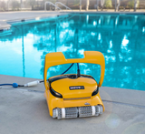 Maytronics Dolphin Wave 60 robotic pool cleaner, side view