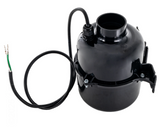 Air Supply Ultra 9000 spa blower 3910131, side view showing the slip fitting