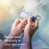 Leisure Time 2 lb spa alkalinity increaser, container detail