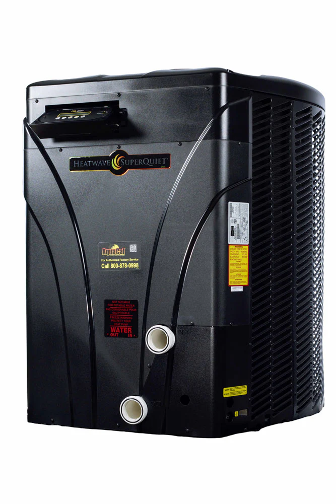 AquaCal SQ200R heat pump control panel