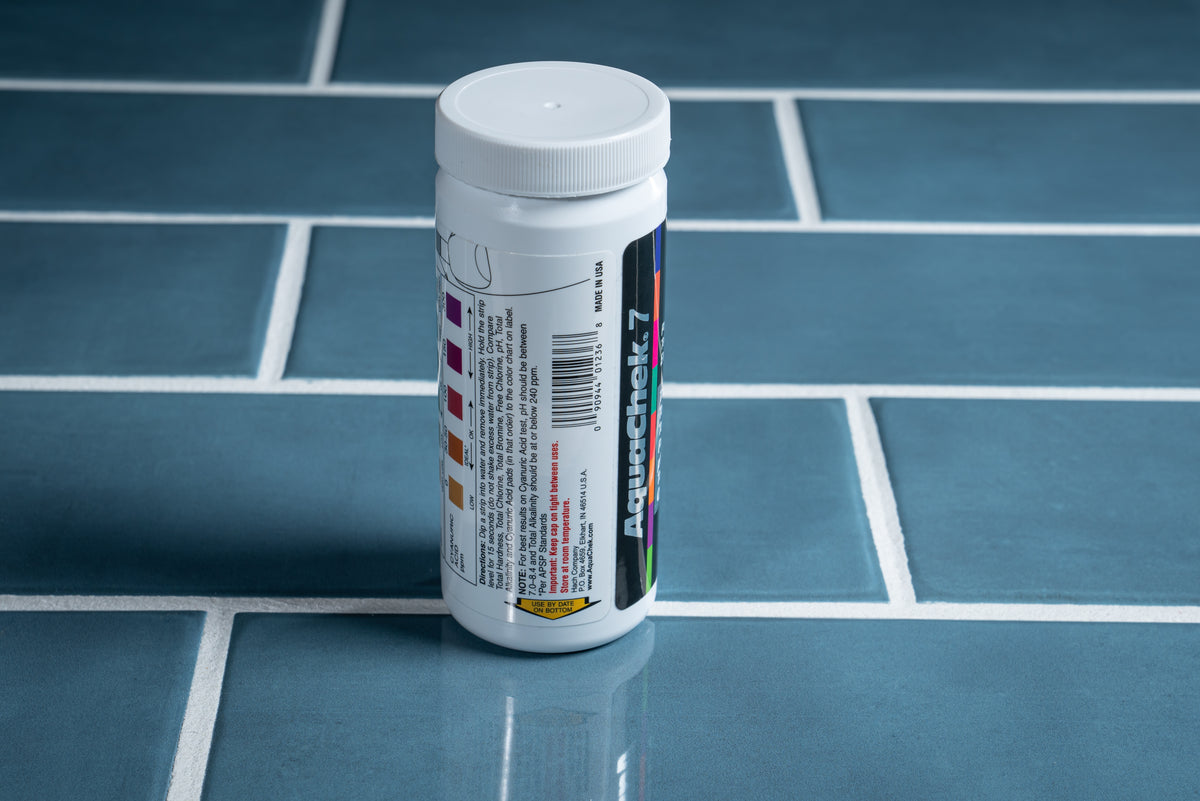 AquaChek Silver 7-way pool test strips, 100 count