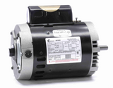 Century B122 keyed shaft pool pump motor, side view