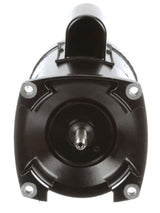 Century B2854V1 motor, front view showing the square flange and shaft