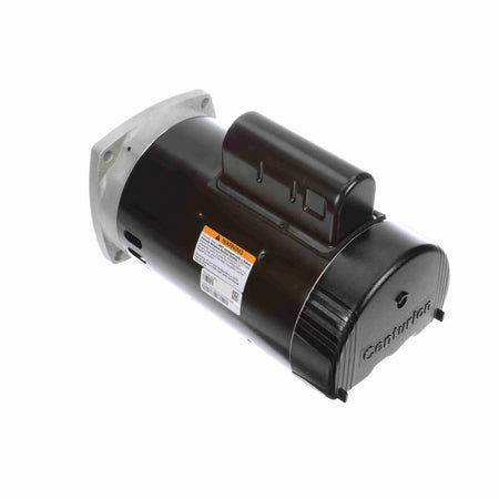 Century B2855 pool pump motor, rear view
