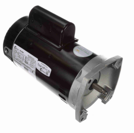 Century B2982 two speed pool motor, front view
