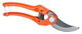 Bahco P121-20-F, Hand Pruner, 8-Inch w/ Pressed Steel Handle and Angled Cutting Head