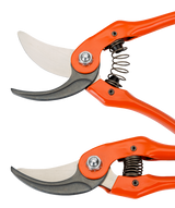 Bahco 9-Inch Bypass Pruner with Steel Handles P121-23-F