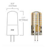 Brilliance G4 Ecostar 2Watt, 12Vac, 3000K