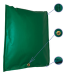 BackFlow Armor 34" X 24" Green Insulated BackFlow Bag