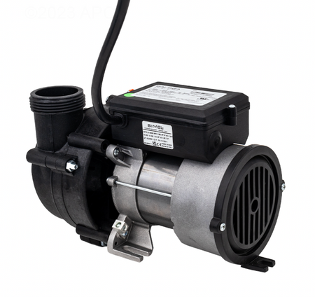 Balboa 1070021 circulation pump, rear view showing the motor