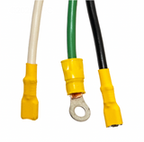 Balboa C3473-1 trombone heater showing the hose barb connections