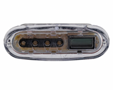Balboa G8220 VL200 four button topside keypad, angled view