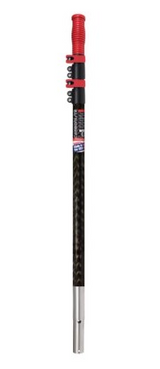 Skimlite CL820L CarbonLite pole, lever lock detail