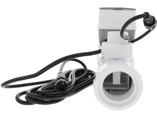 CaliMar CMARCIC40-1Y salt cell, end view showing the union