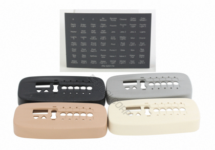 Pentair 520355 faceplate kit for surface mount iS10 ten-function spa-side remote