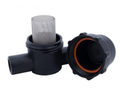 Pentair 522010Z in-line strainer filter for IntelliChem chemical controller systems