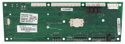 Pentair 520712 single body UOC motherboard with 4 auxiliary circuits for EasyTouch