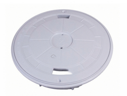 CMP 25544-901-000 round skimmer cover and collar in gray