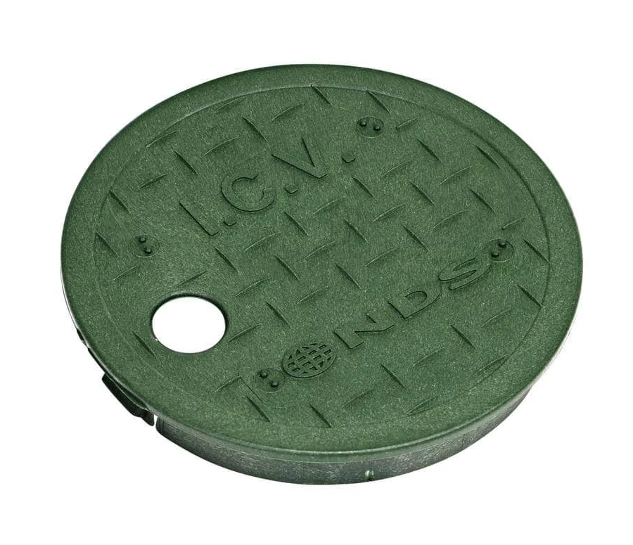NDS D109-GL, 6" Green Overlapping ICV Cover