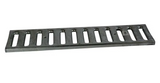 NDS DS-221, Dura Slope 6" X 2' Galvanized Steel Channel Drain Grate