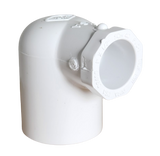 Dura 1 x 1/2-Inch 90-Degree Reducing Elbow, Slip x Slip, Box of 100